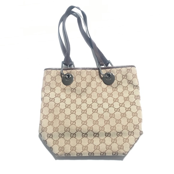 Gucci Handbags - GUCCI Monogram Eclipse Classic Tote Bag